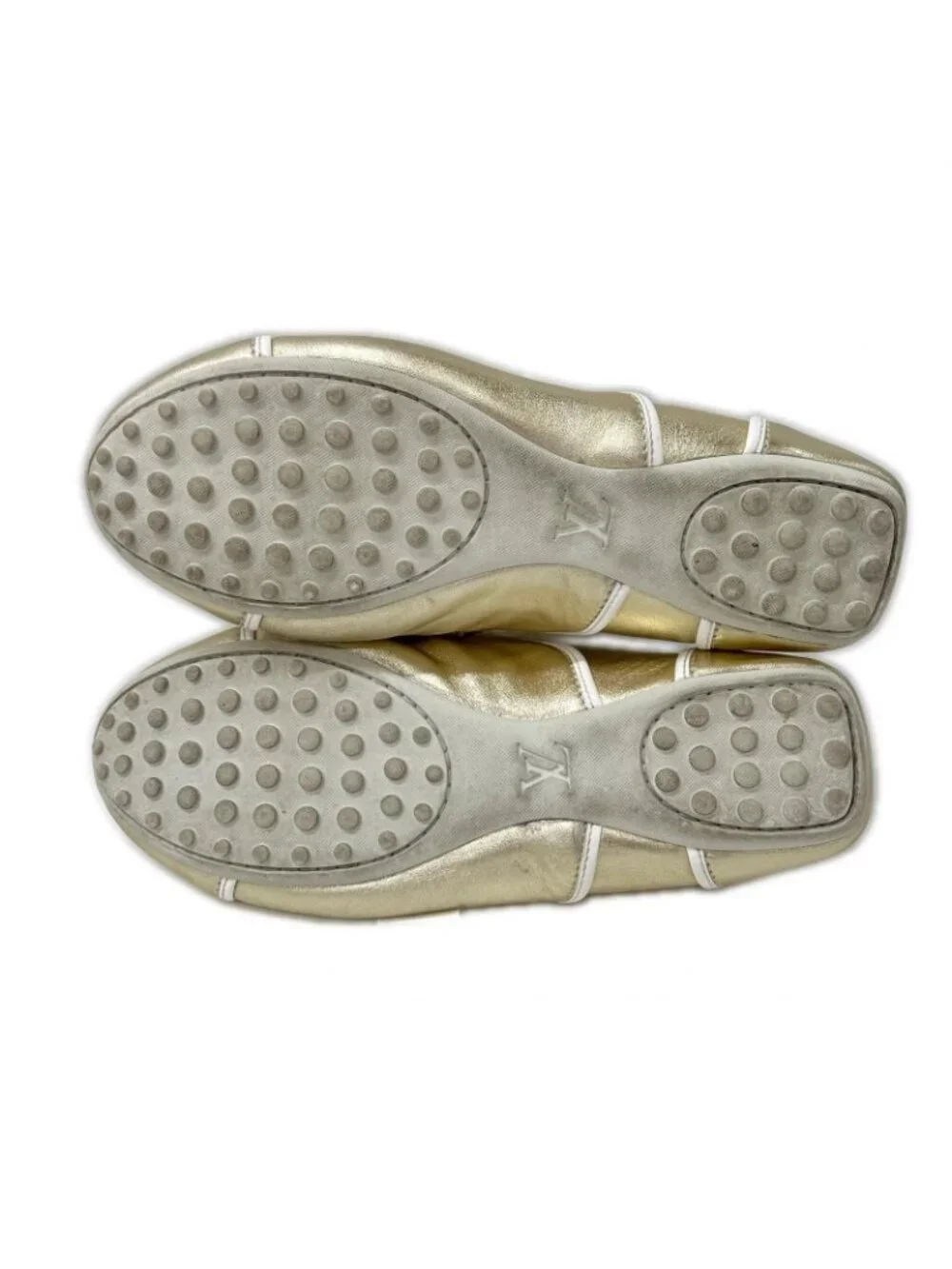 Louis Vuitton Leather Ribbon Driving Shoes